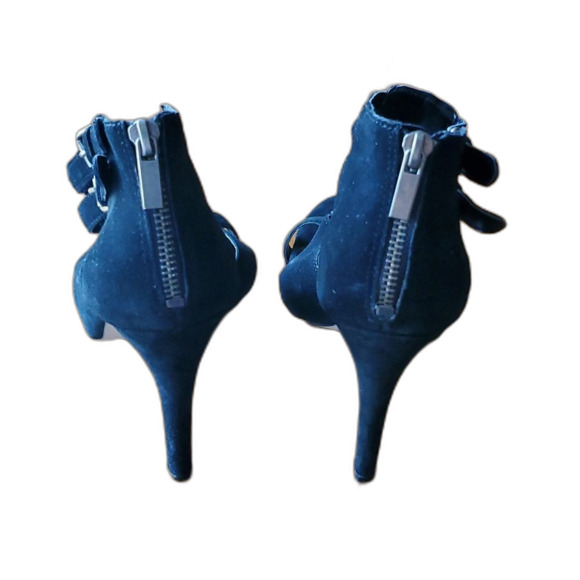 Dolce Vita Sandals Black Suede Gladiator Style Size 10 - Picture 3 of 8